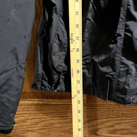 Marmot Black Jacket Hooded Softshell Lightweight Windbreaker Hiking women's XS - Picture 4 of 9